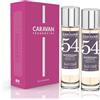 CARAVAN FRAGANCIAS - Scatola regalo con 2 profumi n. 54 da 150 ml, per uomo