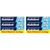 Kukident Complete Crema Adesiva Per Protesi Dentali Totali e Parziali, Tenuta Forte, Sapore Fresco. Confezione da 6x35g