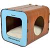 Antica Farmacia Orlandi ROTIPET GATTO TIRAGRAFFI "IZMIR" 63x40x21 CM COTTON PINK