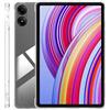 zZjoOoj Custodia per Tablet Redmi Pad Pro/Xiaomi Poco Pad 12.1 Pollici, Custodia Trasparente per Assorbimento degli Urti con Paraurti in TPU Morbido, Sottile Morbida in Silicone TPU Protettiva Cover