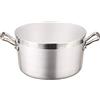 Baldassare Agnelli Pentole Agnelli FAMA418 Casseruola Alta con 2 Maniglie, Alluminio, 18 cm