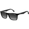 Carrera 5041/S 9o Occhiali da Sole, Nero (Black/Dark Grey SF), 56 Unisex-Adulto