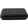 Jectse Custodia da Viaggio per Console di Gioco, Custodia da Trasporto Portatile per Console di Gioco Rigida con Cerniera a 2 Vie per il Nuovo 2DS XL (BLACK)