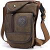 Girlove Borsa da Gamba Marsupio Moto Impermeabile Borsa da Coscia per Tattica Militare Campeggio Escursionismo Ciclismo Viaggio Trekking Sport