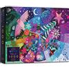 Elena Essex puzzle di Natale - Winter Wheel | puzzle per adulti 1000 pezzi | puzzle | puzzle per le vacanze 1000 pezzi | puzzle da 50,8x71,1 cm