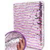 GINMLYDA Diario Segreto Bambina Paillettes, 20,5x14cm 80 Fogli a Righe Arcobaleno Quaderno Appunti Ragazza Paillettes Reversibile Glitter Diario Segreto Bambino Regalo Bambina 6 7 8 9 10 11 12Anni