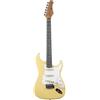 EKO GUITARS - Chitarra Elettrica ST‑300, Corpo Pioppo, Manico Acero, Tastiera Laurel, 3 Pickup Single‑Coil, Ponte Tremolo, Colore Cream