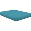NIYS Luxury Bedding Lenzuolo con angoli in 100% cotone egiziano di qualità, 23 cm, Teal, Doppio