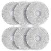 Rrochio Panni per ECOVACS T30 PRO OMNI, 6 Accessori Ricambi per robot Aspirapolvere DEEBOT T50 Pro Omni, N30 Pro Omni, T30C Pro Omni, T30S PRO OMNI, T30S COMBO COMPLETE Accessorio Originale