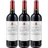 Kressmann Château La Pierrière - A.O.C. Castillon - Côtes de Bordeaux - 80% Merlot, 15% Cabernet Franc, 5% Cabernet Sauvignon - 75cl 15% vol. - annata in corso - 3 bottiglie