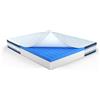 MUUN - Materasso Piazza e Mezza 140x200 cm in Memory Foam, Alto 26 cm, Ortopedico e Traspirante, Supporto Ergonomico per il tuo Letto. Sfoderabile, Anallergico e Semplice da Pulire. Modello Fenice