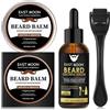 TaimeiMao Kit Per La Crescita Della Barba,Kit Crescita Barba Uomo,Olio Per La Crescita Della Barba/Beard Roller/Balsamo Barba,Stimola la Crescita di Barba,Regalo per Uomini e Papà (60 ml)