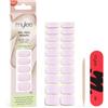 Mylee Gel Nail Wraps Stickers [Sea Shell] - Unghie Gel Adesive Pre-Polimerizzate per Manicure Istantanea, Lampada Non Necessaria, Ultra Resistenti, Lunga Durata, Facili da Applicare