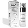 LOVVES Siero Viso Anti macchie, Schiarente, Alta Cosmesi Naturale, Depigmentante, Riduce le Ipercromie della Pelle, Previene la Formazione di macchie scure, Pelle più Uniforme e Luminosa, Flacone 30ml