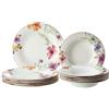 Villeroy & Boch 10-4100-7609 - Set 12 Piatti Modello Mariefleur, in Porcellana