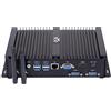 Partaker Fanless Industrial Computer, Industrial PC, Mini PC, Intel Core I5 1235U, Windows 11 or Linux Ubuntu, 32GB RAM, 512GB SSD, 1xNICs, 4xUSB 3.0, 3 x USB2.0, 2xCOM RS232, HDMI, VGA, Wi-Fi