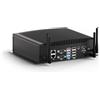 WEIDIAN PC Industriale PC Fanless, Win 11 Pro Core i7-10610U 64GB RAM 1TB SSD Dual Ethernet, 6x RS232/RS485, 4K Triplo Display Industriale Computer 8USB GPIO WiFi BT4.2, Supporta Auto Power On