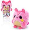CRAZE Pop Cones Chewy - Peluche sorpresa in scatola di popcorn con grandi occhi, profumato, braccialetto BFF e opuscolo da collezione