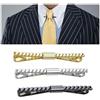 LONGHAO 3 Pcs Fermacravatta a Clip per Camicia,Clip del Colletto della Camicia,Spilla da Colletto per Camicia da Uomo,Collare Clip Collar Pin,per Anniversario di Matrimonio Affari Vita Quotidiana (#2)