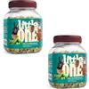Little One Fiocchi di Piselli | Confezione Doppia | 2 x 230 g | Alimento Complementare per Roditori e Conigli Nani | Per il Benessere | Ricco di Proteine Vegetali