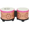 CNANRNANC Attraente batteria bongo per giovani musicisti Design accattivante per apprendimento divertente (arancione)