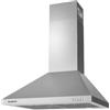Corbero Corberó KURAMATHI660X Cappa Decorativa Piramide Inox, 60 cm, Portata 621,71 m3/h, 165 W, 3 velocità, 2 filtri in alluminio, filtro carbonio, efficienza energetica A