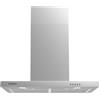 Corbero Corberó VOSTOK760X Campana decorativa orizzontale Inox, 70 cm, portata 647,7 m3/h, 165 W, 3 velocità, 2 filtri in alluminio, filtro carbone, efficienza energetica A
