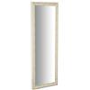 Biscottini Specchio da Parete Lungo L50,5xPR4,5xH140,5 - Specchio da Terra e Parete Cornice in Legno - Specchio Camera da Letto e Soggiorno - Specchio Lungo da Parete - Specchiera Camera da Letto