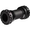RiToEasysports Movimento Centrale BC, 1.37x24T, Bici da Corsa, 68-73mm, Aluminum BB, Nero, High Performance, For Professional Riders, Road Bikes, and Urban Cycling Accessories