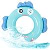 SBJJGQIS Anello Di Nuoto Per Bambini, Bebé Inflable Anillo De Piscina,Neonato Mare Anello Di,Anello Di Nuoto Del Pesce Pagliaccio Fumetto Nuoto Salvagente Per Sandy Pool Boys Ragazze Pool Party Forniture