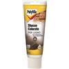 POLYFILLA STUCCO COLORATO PER LEGNO, Ripara e Riempitivo per legno Interno ed Esterno, in Pasta Colore NOCE SCURO 230 ML