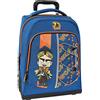 Franco Cosimo Panini LYON GAMER - Zaino Trolley Regolabile con Maniglia e Spallacci a Scomparsa, Cerniera e Tasca Frontale Zip - Zainetto Bambina - Zaino Scuola cm 36x23X47H