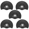 FTVOGUE 5pcs lame per seghe circolari universale multi attrezzo oscillante accessori per il taglio di metallo in metallo morbido di riparazione di plastica