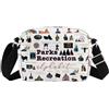 Generic Borsa a tracolla per i fan della serie TV con lettere dell'alfabeto, idea regalo ispirata al programma televisivo, Parchi-rbag, Medium
