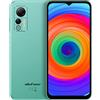 Ulefone 4G Telefono Cellulare Android 12 NOTE 14(64GB), Slot Per 3 Schede, Quad Core 4GB+64GB, Smartphone DUAL SIM, 6,52'' HD+, Fotocamera 13MP+5MP, Batteria 4500mAh, Sblocco Facciale GPS Verde