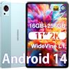 DOOGEE T30S Tablet 11 Pollici 2024, 16GB RAM + 256GB ROM(TF 1TB), 2.4K Tablet PC, 8580mAh 4G LTE +5G WiFi Tablet con Sim, 13MP+8MP Octa-Core Android 14 Tablet Gaming, OTG/BT5 /GPS/Widevine L1