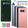 Eonpam Scocca Vetro Posteriore Sostituzione per Samsung Galaxy Note 8 SM-N950 Originale Coperchio Copribatteria con Vetro Fotocamera+Ricambio Kit(Rosa)