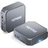 NiPoGi Mini PC 1024G (1TB) M.2 SSD, Alder Lake-N100 di 12a generazione (fino a 3,4 GHz), Micro PCs da 16GB di RAM con doppio display 4K/2x HDMI/WiFi 5/BT 4.2/Gigabit Ethernet per casa/ufficio