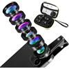 Strixorn Kit per obiettivo cellulare 6 in 1, obiettivo macro mobile, obiettivo Fisheye 205°, grandangolo 140°, lente macro (25x), lenti Starlight Lens, ND32/CPL per smartphone iPhone e Most