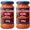 Barilla Sugo Ragù Contadino, Salsa Pronta al Pomodoro con Vino Rosso, Sugo Pronto, Confezione da 600g