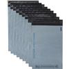 DVIVA 100 sacchetti postali per vestiti, 11,4 x 17,8 cm, impermeabili e antistrappo, grandi sacchetti per spedizioni, spedizioni e pacchi