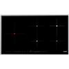 Generico Piano Cottura a Induzione 90 cm S4000 5 Zone, Vetroceramica Nero, Power Boost, Funzione Bridge, 9 Livelli, Slider Touch, Installazione Filotop o Semifilo, 90x52 cm, Foster serie S400 7390245