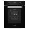 Klarstein SmartSlim Forno Elettrico da Incasso - 49L, 9 Funzioni, Pulizia a Vapore, Timer Digitale, Porta Rimovibile, Forno Ventilato, Design Nero, Classe Energetica A