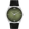 Calvin Klein Orologio con Movimento al Quarzo a Tre Lancette da Uomo Collezione ASCEND con Cinturino in Pelle Nero - 25200454