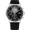 Tommy Hilfiger Orologio Analogico Multifunzione al Quarzo da Uomo con Quadrante Scheletrato e Cinturino in Acciaio Inossidabile o Pelle