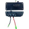 tooefft Piastra di scarico laterale maschile Femminile Sport di scarico per MATE Engwe E-Bike Batteria DCH-009 Batteria 5 Pin Connettore Board Cappuccio della batteria Copertura superiore (009 piastra di