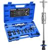 Zoomtools 12 Pezzi, 8-32 mm, Kit di estrattori per Cuscinetti Interni per Fori ciechi, con Martello Scorrevole e pinze espandibili, per Auto e Moto