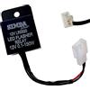 Simda Pro Relè di freccia universale per moto, 12 V, 2 poli, indicatore di direzione LED