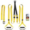FITKIT Sospensione Bodyweight Fitness Training Kit, Allenamenti Full Body Allenamenti Home Gym Resistenza Allenamento Cinghie per Allenamento Total Body
