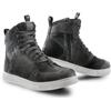 SHIMA REBEL 2.0 Scarpe Moto Donna Pelle Ventilata Estive Scarpa Sneakers Proteggi Touring Protezione Cerniera Laterale Suole Antiscivolo Estate Abbigliamento (Donne, Ventilato Grigio, 38)